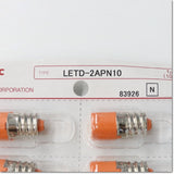 Japan (A)Unused,LETD-2APN10　保守用LED球 アンバー 10個入り ,Indicator <Lamp>,IDEC