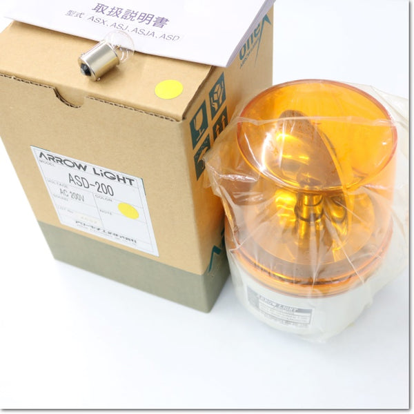 Japan (A)Unused,ASD-200Y　小型電球回転灯 200VAC Φ110