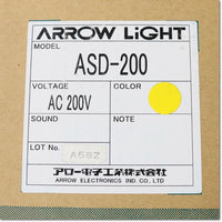 Japan (A)Unused,ASD-200Y 小型電球回転灯 200VAC Φ110 ,Rotating Lamp/ Indicator,ARROW 