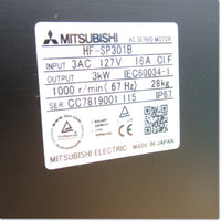 Japan (A)Unused,【大型・重量物】HF-SP301B サーボモータ 電磁ブレーキ付き 1000r/min 3.0kW ,MR-J3,MITSUBISHI 