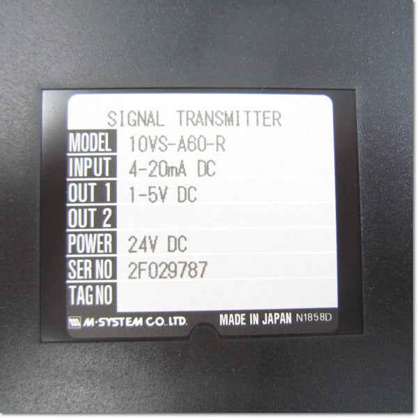 Japan (A)Unused,10VS-A60-R　直流入力変換器 アナログ形
