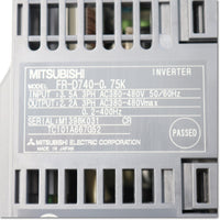 Japan (A)Unused,FR-D740-0.75K  インバータ 三相400V ,MITSUBISHI,MITSUBISHI