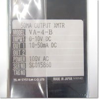 Japan (A)Unused Sale,VA-4-B　50mA出力変換器 ,Signal Converter,M-SYSTEM