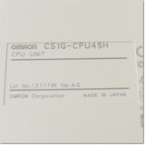 Japan (A)Unused,CS1G-CPU45H  CPUユニット 5120点 Ver.4.0 ,CPU Module,OMRON