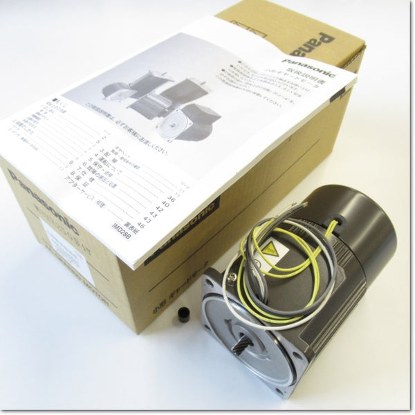 Japan (A)Unused,M8MX25GB4Y　小形ギヤードモーター 電磁ブレーキ付 三相200V 25W 取付角80mm
