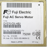 Japan (A)Unused,GYS751D5-HB2 ACサーボモータ 0.75kW ,Fuji,Fuji 
