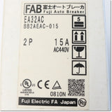 Japan (A)Unused,EA32AC,2P 15A  オートブレーカ ,MCCB 2-Pole,Fuji