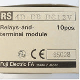 Japan (A)Unused,RS4D-DB DC12V  ターミナルリレー 10個入り ,General Relay <Other Manufacturers>,Fuji