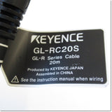 Japan (A)Unused,GL-RC20S　セーフティライトカーテン 延長ケーブル 20m ,Safety Light Curtain,KEYENCE