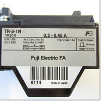 Japan (A)Unused,TR-5-1N 0.3-0.45A サーマルリレー ,Thermal Relay,Fuji