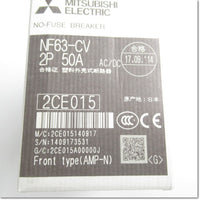 Japan (A)Unused,NF63-CV,2P 50A MCCB 2-Pole,MITSUBISHI 