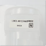 Japan (A)Unused,LW2L-M1C24MG　φ22 照光押ボタンスイッチ 正角形 モメンタリ形 2c AC/DC24V ,Illuminated Push Button Switch,IDEC