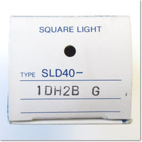 Japan (A)Unused Sale,SLD40-1DH2BG 角形表示灯 LED照光 DC24V ,Indicator<lamp> ,IDEC </lamp>