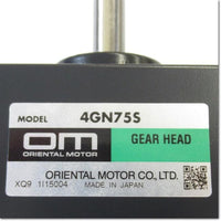 4GN75S　平行軸ギヤヘッド 取付角80mm ,Reduction Gear (GearHead),ORIENTAL MOTOR - Thai.FAkiki.com