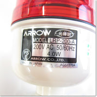 Japan (A)Unused,LRP-200R-A 超小型パワーLED回転灯 AC200V ,Rotating Lamp/ Indicator,ARROW 