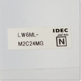 Japan (A)Unused,LW6ML-M2C24MG　照光押ボタンスイッチ モメンタリ形 ,Illuminated Push Button Switch,IDEC