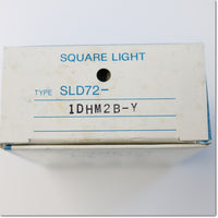 Japan (A)Unused,SLD72 -1DHM2B-Y  角型表示灯 DC24V ,It Represents a Set of Lamps,IDEC