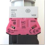 Japan (A)Unused,ALFS21611DNG  φ25 照光押ボタンスイッチ 突形フルガード付 1a1b AC100V モメンタリ ,Illuminated Push Button Switch,IDEC