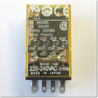 Japan (A)Unused,RU4S-CR-A220  ユニバーサルリレー ラッチングレバー無し AC220V ,General Relay <Other Manufacturers>,IDEC