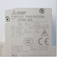 Japan (A)Unused,CP30-BA,3P 1-MD 5A  サーキットプロテクタ ,Circuit Protector 3-Pole,MITSUBISHI