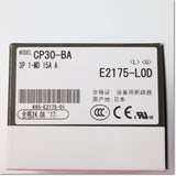 Japan (A)Unused,CP30-BA,3P 1-MD 15A circuit protector 3-Pole,MITSUBISHI 