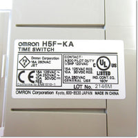 【電池残量不明】 H5F-KA　デジタル・デイリータイムスイッチ AC100-240V ,Time Switch,OMRON