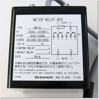 Japan (A)Unused,XEP-60C  角形メータリレー 直流受信指示 0-400A AC100V ,meter Relay,Other