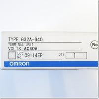 Japan (A)Unused,G32A-D40 Japanese electronic equipment,Solid-State Relay / Contactor,OMRON 