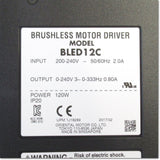 BLED12C series electric motor 200-240V ,Brushless Motor,ORIENTAL MOTOR 