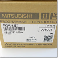 Japan (A)Unused,FX2NC-64ET Japanese:出力増設ブロック ,I/O Module,MITSUBISHI 
