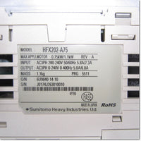 Japan (A)Unused,HFX202-A75  インバータ 三相AC200V　HD0.75kW ND1.1kW ,Inverter Other,Other