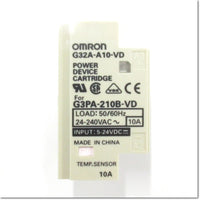 Japan (A)Unused,G32A-A10-VD DC5-24V　G3PA-210B-VD用パワー・デバイス・カートリッジ ,Solid-State Relay / Contactor,OMRON