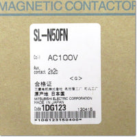 Japan (A)Unused,SL-N50FN,AC100V 2a2b　二種耐熱形電磁接触器 ,Electromagnetic Contactor,MITSUBISHI