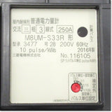 Japan (A)Unused,M8UM-S33R 3P3W 200V 250A 60Hz Electrical equipment,Electricity Meter,MITSUBISHI 