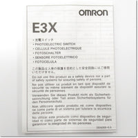 Japan (A)Unused,E3X-VG21  ファイバアンプ マーク検出タイプ 2m ,Fiber Optic Sensor Amplifier,OMRON