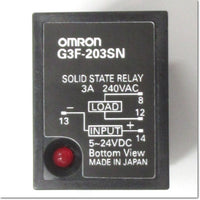 Japan (A)Unused,G3F-203SN DC5-24V is used in the Japanese market. Chinese Language ,Solid-State Relay / Contactor,OMRON 