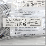 Japan (A)Unused,APM-D3B1F-019　小型近接スイッチ 10個入り ,Amplifier Built-in Proximity Sensor,azbil