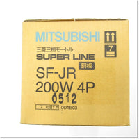 Japan (A)Unused Sale,SF-JR 0.2kW 4P  標準三相200Vモートル 全閉外扇屋内形 ,Induction Motor (Three-Phase),MITSUBISHI