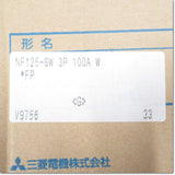 Japan (A)Unused Sale,NF125-SW 3P 100A FP Japanese Japanese Japanese MCCB 3 Poles,MITSUBISHI 