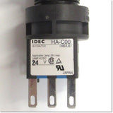 Japan (A)Unused,LA4P-1C04PW  φ16 表示灯 LED照光 AC/DC24V ,Indicator <Lamp>,IDEC
