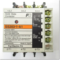 Japan (A)Unused,SS203-1-A1  三極ソリッドステートコンタクタ AC100-120V/AC200-240V ,Solid State Relay / Contactor <Other Manufacturers>,Fuji