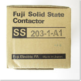 Japan (A)Unused,SS203-1-A1  三極ソリッドステートコンタクタ AC100-120V/AC200-240V ,Solid State Relay / Contactor <Other Manufacturers>,Fuji