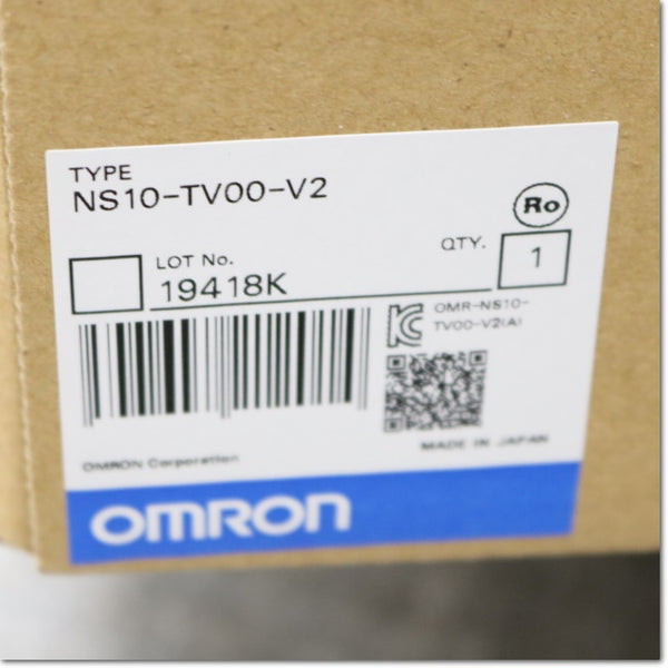OMRON オムロン プログラマブルターミナル NS10-TV01B-V2 タッチパネル ...