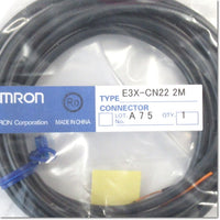 Japan (A)Unused,E3X-CN22  デジタルファイバセンサ 省配線コネクタ 子コネクタ 2m ,Fiber Optic Sensor Amplifier,OMRON