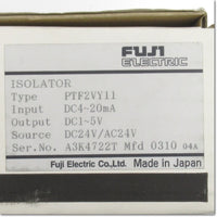 Japan (A)Unused,PTF2VY11  FCシリーズPT形絶縁変換器 AC/DC24V ,Signal Converter,Fuji
