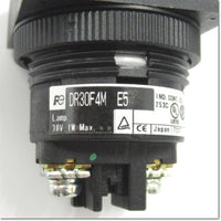 Japan (A)Unused,DR30F4M-E5W φ30 平形表示灯 AC/DC24V ,Indicator<lamp> ,Fuji </lamp>