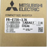 Japan (A)Unused,FR-E720-3.7K　インバータ 三相200V ,MITSUBISHI,MITSUBISHI