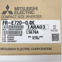 Japan (A)Unused,FR-E720-0.4K　インバータ 三相200V ,MITSUBISHI,MITSUBISHI