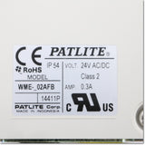 Japan (A)Unused,WME-202AFB-RY AC/DC24V LED壁面取付け積層信号灯 ,Laminated Signal Lamp<signal tower> ,PATLITE </signal>