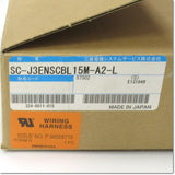 Japan (A)Unused,SC-J3ENSCBL15M-A2-L  エンコーダケーブル モータ反負荷側引き出し 15m ,MR Series Peripherals,MITSUBISHI